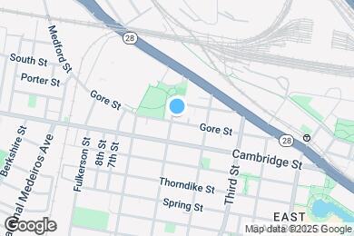 Map image of the property - 109 Gore St