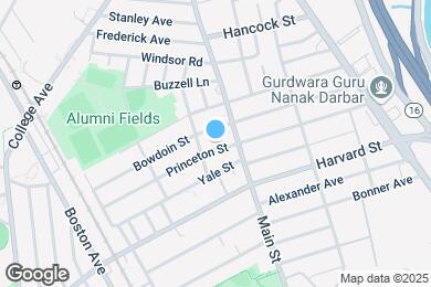 Map image of the property - 15 Princeton St