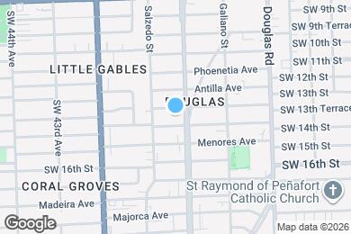 Map image of the property - 1300 Ponce de Leon Blvd