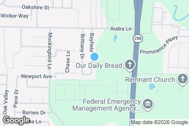 Map image of the property - 922 Bayfield Dr