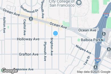 Map image of the property - 126 Holloway Ave