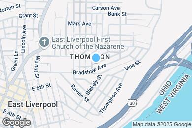 Map image of the property - 809 Bradshaw Ave