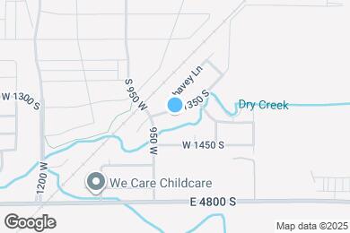 Map image of the property - 849 W 1350 S