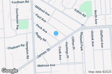 Map image of the property - 102 Peck Ave