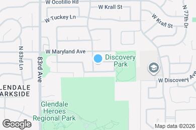 Map image of the property - 8013 W Stella Ave