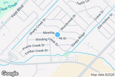 Map image of the property - 1824 Meadow Creek Dr
