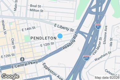 Map image of the property - 514 E 12th St
