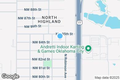 Map image of the property - 219 NW 84th St