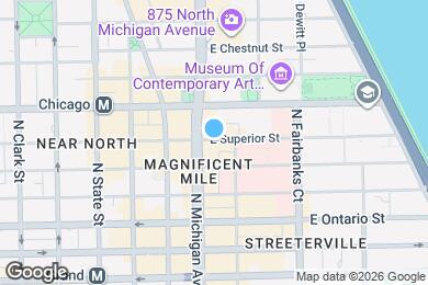 Map image of the property - 161 W Superior St