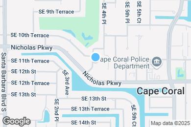 Map image of the property - 1109 SE 4th Ave