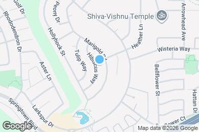 Map image of the property - 1241 Hibiscus Way