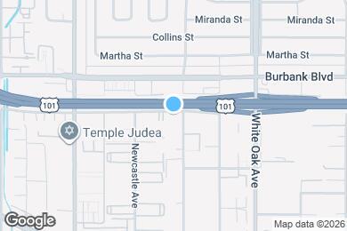 Map image of the property - 5505 Zelzah Ave