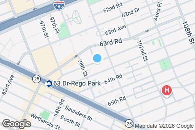 Map image of the property - 9834 63rd Dr