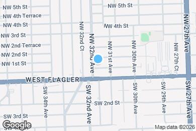 Map image of the property - 3151 NW Flagler Ter
