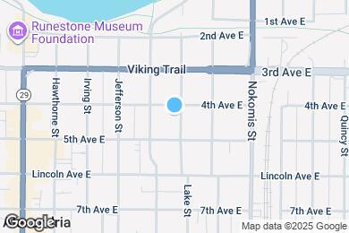 Map image of the property - 408 Lake St