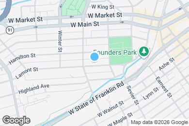 Map image of the property - 214 Lamont St