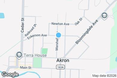 Map image of the property - 25 Marshall Ave