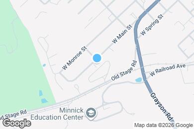 Map image of the property - 1615 W Main St