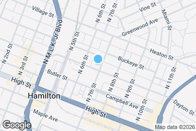 Map image of the property - 644 Dayton St