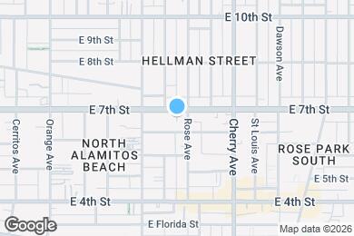 Map image of the property - 1730 E. 7th St.