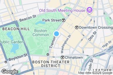 Map image of the property - 151 Tremont St