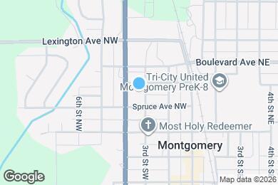Map image of the property - 204 3rd St NW