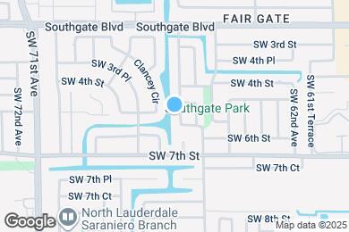 Map image of the property - 427 SW 65th Ave