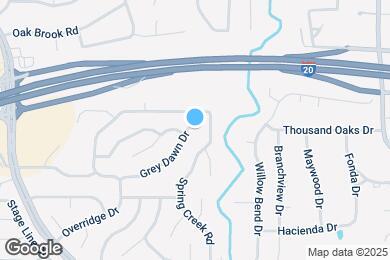 Map image of the property - 4405 Grey Dawn Dr