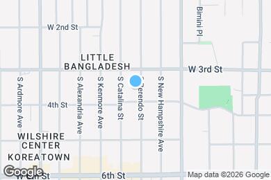 Map image of the property - 335 S Berendo St