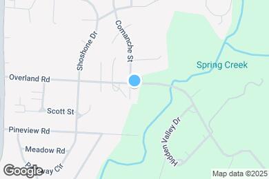 Map image of the property - Shoal Creek Apartments