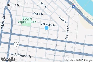 Map image of the property - 1704 Rowan St