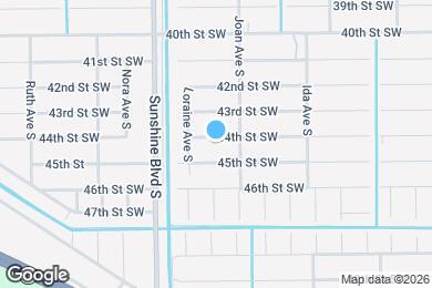 Map image of the property - 3007 44th St SW