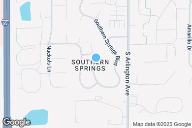 Map image of the property - 8343 Southern Springs Way