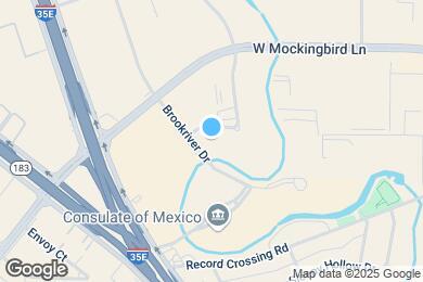 Map image of the property - 7900 Brookriver Dr