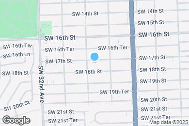 Map image of the property - 2970 SW 17th St