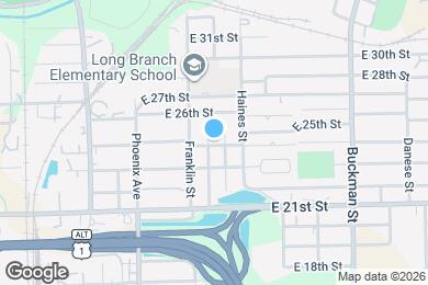 Map image of the property - 3407 Plateau St