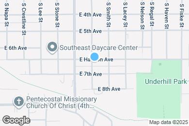 Map image of the property - 2502 E Hartson Ave