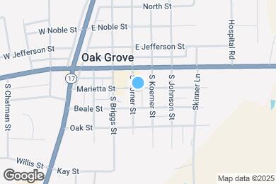 Map image of the property - 210 S Horner St