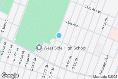 Map image of the property - 415 13th Ave