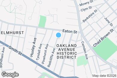 Map image of the property - 123 Radcliffe Ave