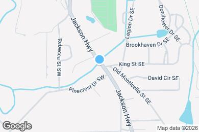 Map image of the property - 4152 Monticello St