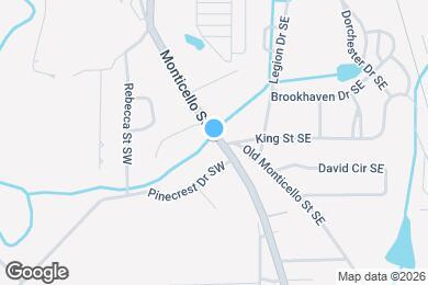 Map image of the property - Room in Duplex on Monticello St
