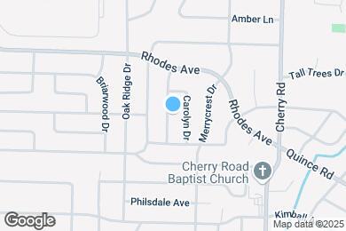 Map image of the property - 1298 Wedgewood St