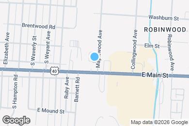 Map image of the property - The Enclave on Main