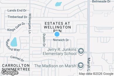 Map image of the property - 2430 Norwich Dr