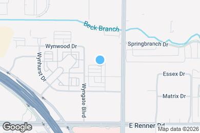 Map image of the property - 3544 Thistlewood Dr