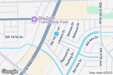 Map image of the property - 18727 SW 100th Ave