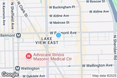 Map image of the property - 716 W Briar Pl