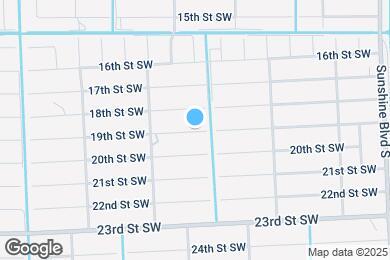 Map image of the property - 3418 19th St SW