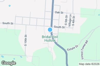 Map image of the property - 1110 S 7th St